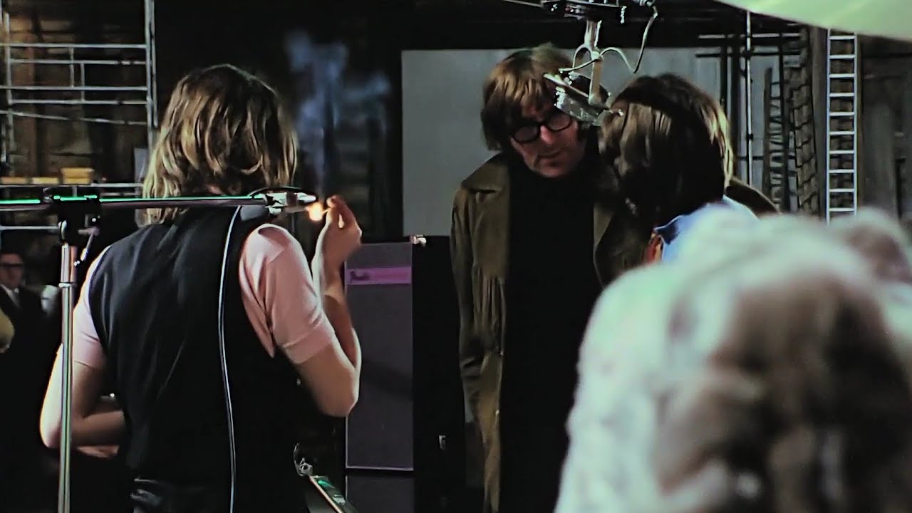 The Beatles: Two Of Us rehearsal and George leaving the band (from the